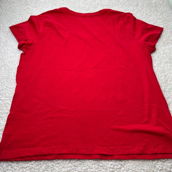 4th of July Red, White and Brew Americana Red Tee Large 12/14 - Picture 6 of 6